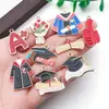 Accesorios para Joyería DIY Aleación Esmalte Temporada de Graduación de 100 Puntos Gorra de Graduación Estudiantil Colgante de Ramo Colgante para Mochila Teléfono