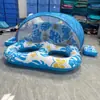 Hamaca flotante inflable de PVC para piscina, nuevo producto, disponible en stock.