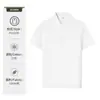 Polo de Algodão Penteado Camisa Cultural Publicitária Camiseta Masculina Pura Algodão Estampada Elegante Camiseta Personalizada com Logo Roupa de Trabalho Corporativa