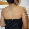 Nueva cadena de hombro de diamantes de imitación multicapa transfronteriza, cadena de cuerpo sexy para fiesta de noche de moda europea y americana