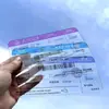 Pase de Abordar de Acrílico Personalizado para Temporada de Graduación Regalo Creativo para Estudiantes Recuerdo Billete de Avión Recorte Boleto de Concierto