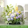 HY-DW5 Vasos de flores artificiais, plantas verdes reais para decoração de interiores e exteriores, restaurante, popular para redes sociais