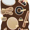 Materiales para Mesa de Café de Llanta: Mesa de Centro de Cuerda de Cáñamo, Mesa Redonda de Vidrio Templado Transformada de Neumático Hecha a Mano DIY