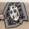Lenço de Seda Feminino Primavera e Outono Estilo Coreano Moda Pied-de-poule Elegante Lenço Quadrado Pequeno Novo Lenço Decorativo Faixa de Cabelo Gravata Lenço de Cabeça