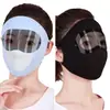 Máscara Protectora para Ojos con Protector Solar para Mujeres Cara Completa Verano A prueba de Viento, Arena y Rayos UV Ciclismo a Prueba de Insectos Delgada Sombrilla Máscara de Seda de Hielo