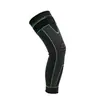 Joelheira esportiva longa de compressão com cadarço, alta elasticidade, respirável, para ciclismo, dança, joelheira esportiva longa com cadarço, aquecida