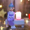 National Tide Antique Dunhuang Flying Girl Creative Simple Home Decoração Presente de Natal Fábrica Cabelo Liso Presente