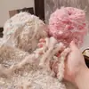 Fio de pelo misturado à mão, fio de lã especial para bolsas DIY, cor de doce, macio para chapéus feitos à mão, fio para suéter de crochê