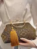 Bolsa de Noite Estilo Chinês 2026 Nova Retro Bordada Bolsa Cheongsam Bolsa para Vestido de Noite Bolsa de Mão Ombro Transversal para Mulheres