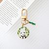 Llavero de Dibujos Animados Panda Bambú Lindo Pequeño Joyería Regalo para Niños y Niñas Temporada de Graduación Divertido Colgante para Bolso Colgante