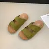 Pantuflas Gruesas tipo Birkenstock con Velcro para Mujer, Aptas para Usar al Aire Libre, Nuevo Modelo Verano 2026, Sandalias Cómodas de Deslizamiento Antideslizantes de Alta Gama
