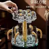 Juego de copas de vino blanco con lámina de oro de cristal para el hogar, separador de vino de vidrio, jarra de vino, juego de vino de alta gama, taza de tamaño pequeño, venta al por mayor