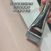 Brocha Plana para Base de Maquillaje Ligera y Uniforme, Brocha para Corrector que No Absorbe Producto, Herramienta de Belleza Plana de Cabeza Ultra Fina, Brocha para Maquillaje de Máscara