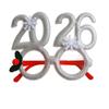 2026 Novos Óculos de Natal Fabricante de Óculos Festa Adulto Crianças Presentes Festa Adereços de Festa Óculos de Ano Novo