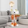 Oso violento famoso en internet lámpara lunar grande de aterrizaje adornos de almacenamiento sala de estar mueble de TV junto al sofá regalo de inauguración de la casa