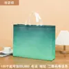 Bolsas de Tecido Não Tecido Espessado, Sacolas de Compras de Loja de Roupas de Fábrica, Sacolas de Presente com Logo Impresso, Sacolas de Roupas Laminadas, Feito Sob Medida