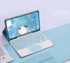 Adecuado para iPad 11.ª Generación Táctil Retroiluminado Bluetooth Juego de Teclado Apple A16 Juego de Teclado y Ratón con Lápiz Táctil 10.ª Generación