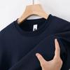 Suéter de Ombro Camisa Publicitária Personalizada Roupa de Trabalho Impressão Bordado Camisa Publicitária Moletom Personalizado DIY Personalizado
