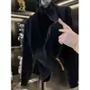 Chaqueta de Forro Polar de Alta Calidad, Estilo Invierno, Cuello Alto, Cremallera, Cárdigan Versátil de Alta Calidad, Ropa de Abrigo de Moda para Hombre