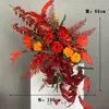 Nuevos Arreglos Florales de Piso para Decoración de Bodas, Arte Floral para Bodas, Arreglos Florales para Escenario en T, Arreglos Florales de Bienvenida para Hoteles