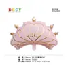 Bolso de mano con forma de lazo de color mate estilo Ins, globo de papel de aluminio, pelota decorativa para fiesta de cumpleaños infantil