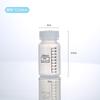 Frasco de reactivo de boca ancha de PP resistente a altas temperaturas 1000 ml Frasco de muestreo de laboratorio Frasco dispensador de químicos Frasco para líquidos Tapa de rosca de PP