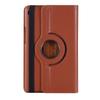Para Huawei M5 8.4 pulgadas funda protectora plana 360 SHT-W09 patrón lichi funda de cuero giratoria SHT-AL09
