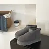 Botas de Nieve Henan Sangpo Suela Gruesa 3cm Botines Mini Cortos 20667
