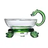 Filtro de vidrio resistente al calor filtro de vidrio colador de té accesorios para juego de té kung fu colador de té pantalla de filtro para ceremonia del té fabricante de coladores de té