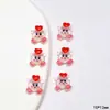 Taladro para uñas de nuevo estilo, hielo transparente, lindo, dibujos animados, joyería, estrella japonesa, muñeco de dibujos animados, decoración de taladro para uñas de resina DIY