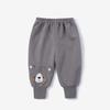 Pantalones para Bebé 2024 Dibujos Animados Estilo Primavera y Otoño Niños y Niñas Pantalones de Chándal Pantalones Pp Grandes Estilo Coreano Pantalones Sueltos Ropa para Niños Venta al por Mayor