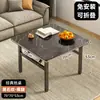 Mesa plegable para uso doméstico, mesa de comedor nueva, mesa de puesto simple, mesa cuadrada pequeña para apartamentos pequeños, mesa cuadrada baja