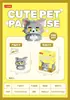 Bloques de Construcción de Muñecos de Dibujos Animados Caja Sorpresa Animal Panda Educativo para Niños Ensamblaje Regalo de Año Nuevo Juguetes para Niños y Niñas Venta al por Mayor