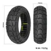 Compatível com pneus sólidos off-road 10*2.75 70/65-6.5 para patinetes elétricos de 10 polegadas. Não precisam de enchimento, pneus à prova de explosão.