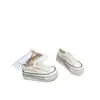 Zapatos Blancos de Lona Estilo Nuevo Primavera y Verano 2026 Zapatos de Plataforma de Suela Gruesa de Gama Alta para Mujer Zapatos Casuales Transpirables