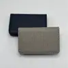 Portatarjetas de textura lavada con cierre magnético del fabricante en stock, maletín, estuche de regalo para tarjetas de visita de piel sintética