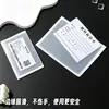 Bolsas para etiquetas de alta calidad con respaldo adhesivo, bolsas transparentes autoadhesivas para tarjetas índice, bolsas para tarjetas de identificación de material para cajas de retorno y etiquetas adhesivas