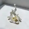 Bandeja de Armazenamento Artística 3D Impressa em Formato de Salpico de Água, Venda Quente Transfronteiriça, Perfeita para Decoração de Casa e Diversas Ocasiões, uma Escolha Ideal para Festivais