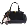 Bolso tipo almohada de alta costura, elegante, con bloques de color, nueva colección otoño 2026, estampado de leopardo, bolso de hombro y cruzado para el día a día, bolso de mano de lujo ligero