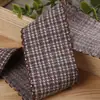 Cinta de Lana a Cuadros con Bordes de Gancho para Lazos Hechos a Mano de Bricolaje, Accesorios para el Cabello, Pinzas para el Cabello, Accesorios de Joyería, Accesorios para Zapatos y Sombreros, y Materiales para Ropa