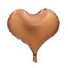 Globo de Película de Aluminio con Forma de Corazón Macarrón Nuevo de 20 Pulgadas Transfronterizo Material de Nylon Confesión Boda Decoración de Lugar de Boda