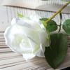 Rosa de Veludo Simulado Toque Único Flor Falsa Casamento Casa Decoração Dia dos Namorados Buquê de Alto Nível Parede Cachoeira