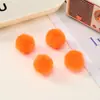 Fornecimento direto da fábrica bola de cabelo acrílica colorida alta elasticidade bola de cabelo de caxemira acessório de chaveiro de brinquedo DIY feito à mão