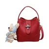 Moda Primaveral 2026 Bolso Elegante Bolso Cubo Bolso Cesta Bolso de Mano Sencillo Bolso Bandolera