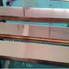 Acero plano bañado en cobre acero revestido de cobre barra de puesta a tierra de acero revestido de cobre varilla de puesta a tierra de acero revestido de cobre 50*5 40*4 acero plano bañado en cobre cable de conexión horizontal