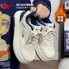 Tênis Versáteis Warrior Shoes Feminino Lançamento Primavera 2026 Sola Grossa Sapatos Panda Preto e Branco Tênis Casuais Brancos Y