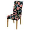 Funda para silla transfronteriza Marzo Nuevo Funda para silla elástica estampada para las cuatro estaciones Funda para silla estilo europeo y americano Funda para silla de hogar