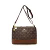 Bolso Bandolera Retro Estampado de Moda Nuevo para Mujer, Bolso de Hombro Versátil para Compras, Bolso Tote Cubo Ligero para el Día a Día