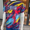Camisa Casual Cultural Masculina Reta Personalizada DIY Presente Bônus de Exportação Camisa Publicitária Camisa de Poliéster Puro com Estampa Completa