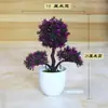 Decoración casera creativa adornos de flores plantas de simulación plantas en maceta bolas de césped bonsái árboles pequeños mini bolas redondas bolas de nieve de cerezo